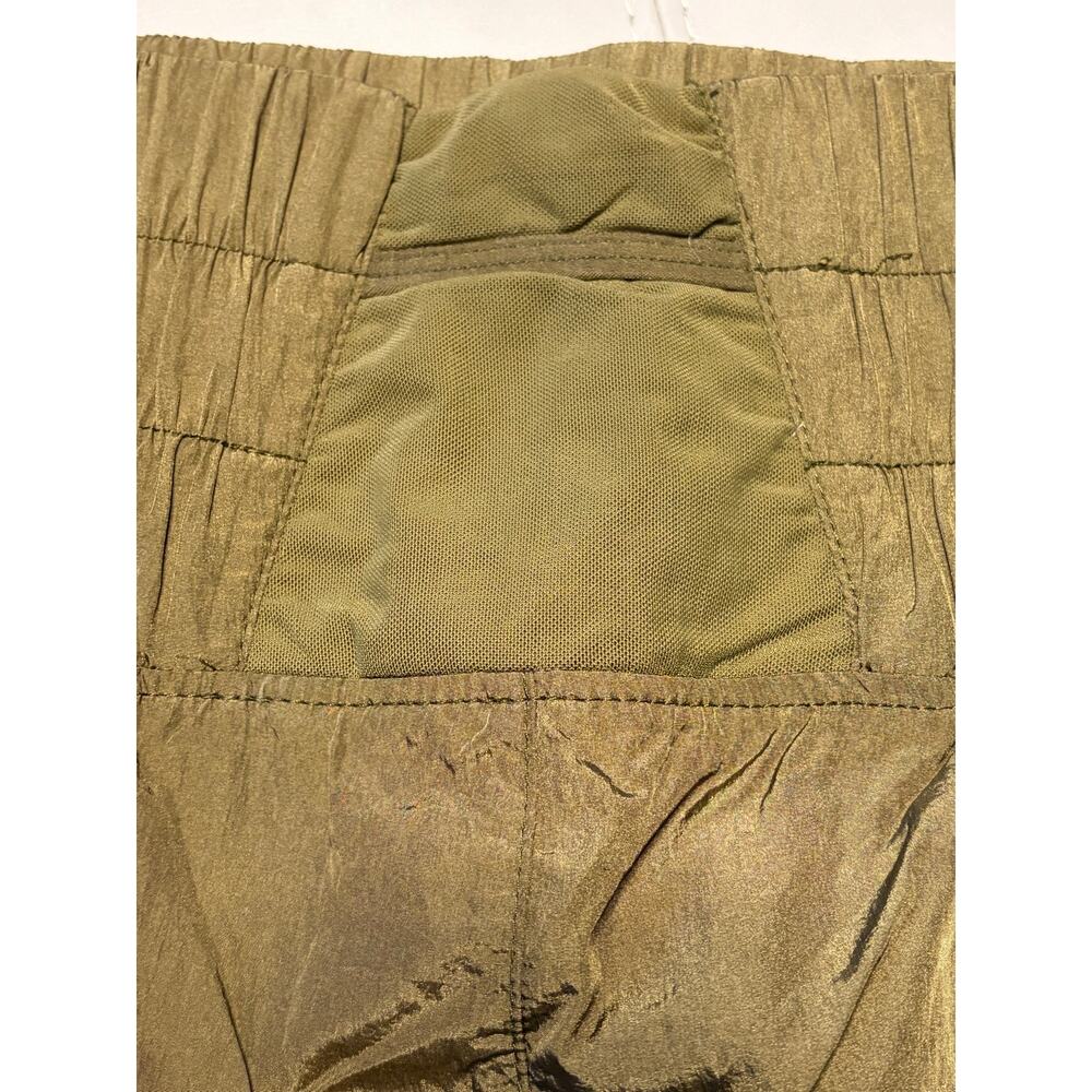 Free People Movement Way Home Olive Green Gym Shorts Small - Picture 6 of 9